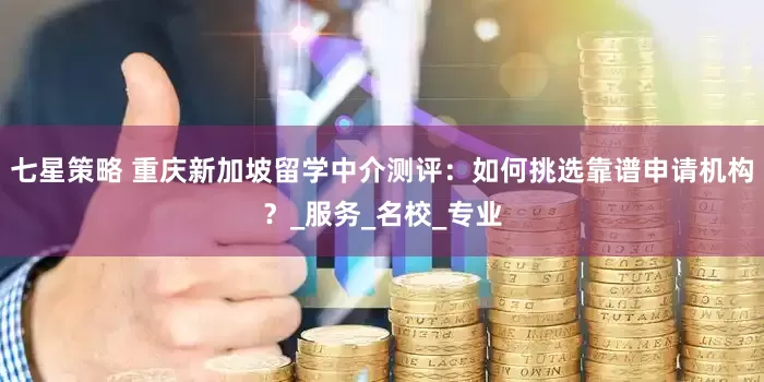 七星策略 重庆新加坡留学中介测评：如何挑选靠谱申请机构？_服务_名校_专业