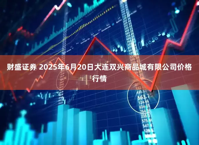 财盛证券 2025年6月20日大连双兴商品城有限公司价格行情